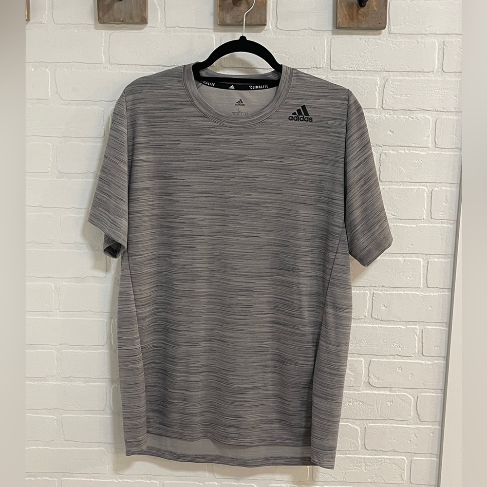 Adidas men’s size large Climalite grey t shirt